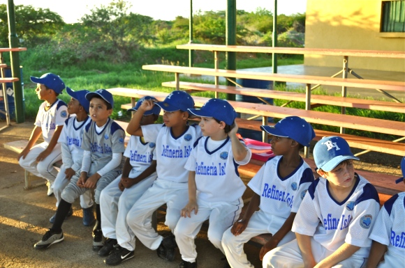 Young Curacaoan baseball players. Photo by Karen Attiah